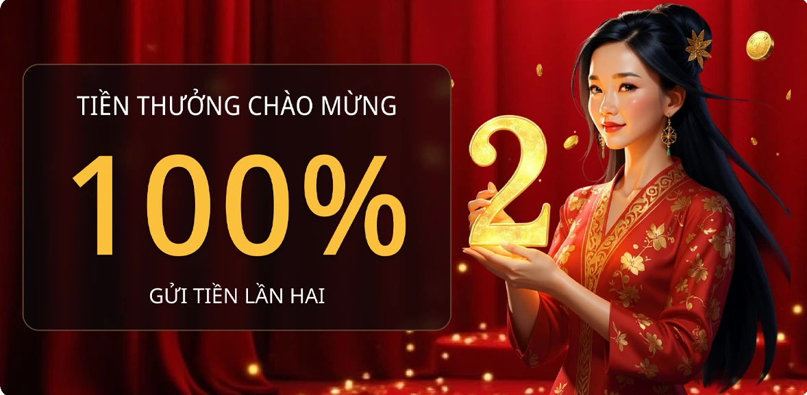 100% – 2nd Deposit Bonus